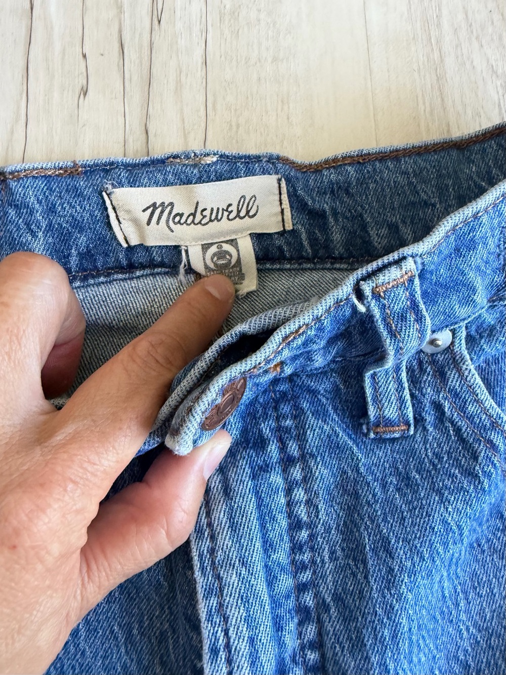 Madewell Perfect Vintage Wide-Leg Crop 29 - Picture 2 of 4